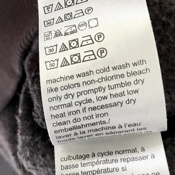 Calvin Klein XL men’s 1/4 zip black jersey. Soft touch lined fleece mock neck. - Picture 8 of 8